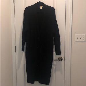 H&M mohair duster cardigan